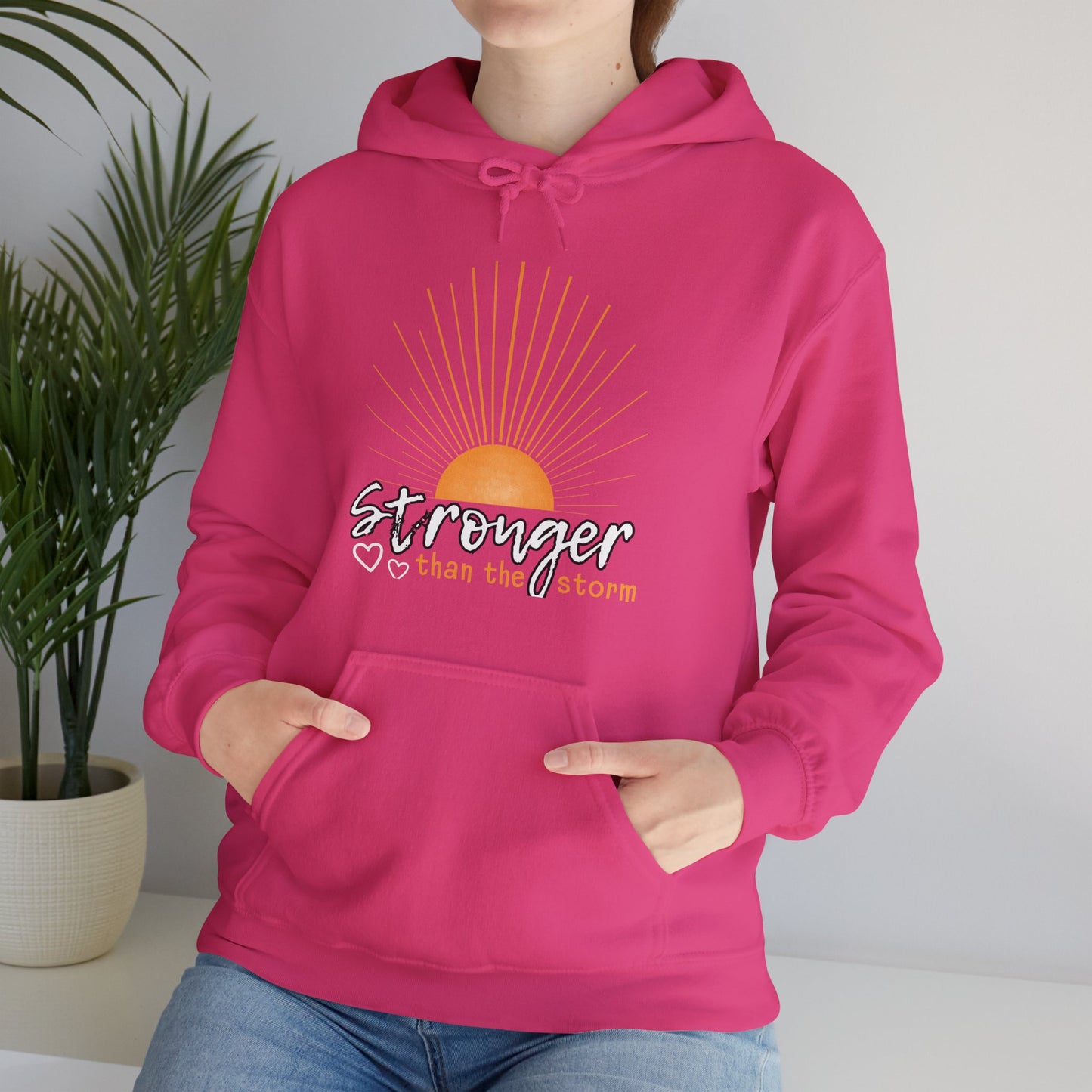 Stronger Than the Storm (Adult Unisex Hooded Sweatshirt)