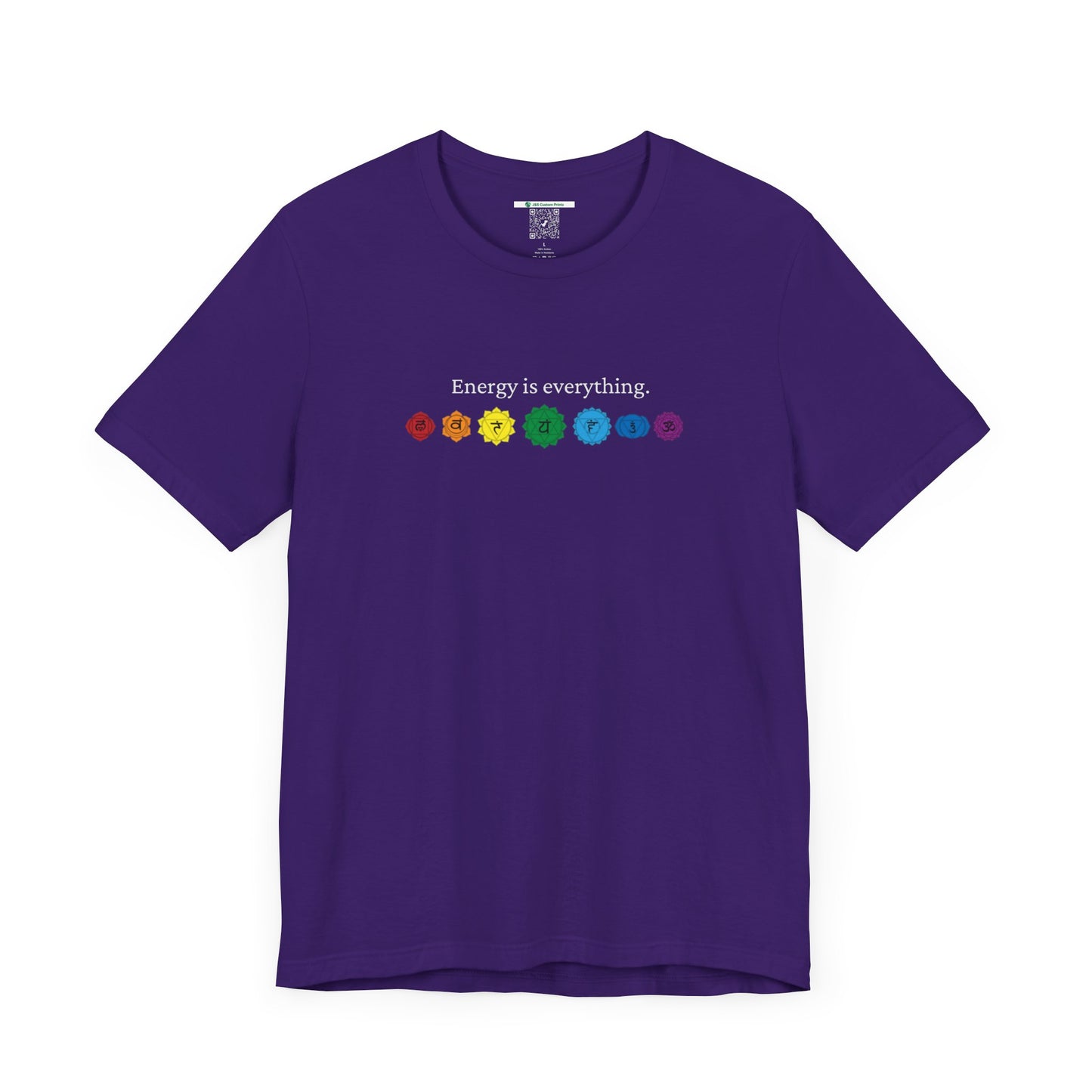 Energy is Everything -- Chakras (Adult Unisex Tee)