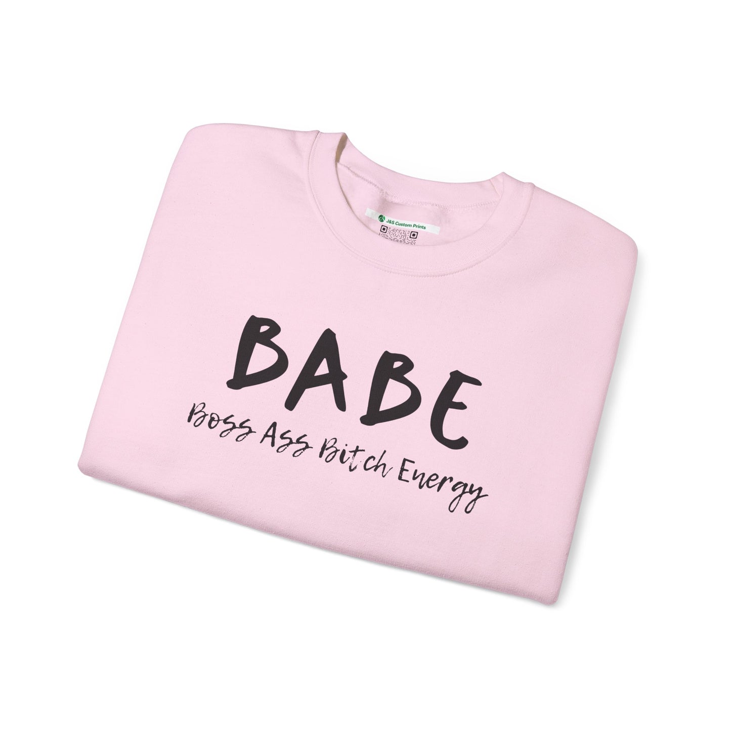 BABE (Adult Unisex Crewneck Sweatshirt)