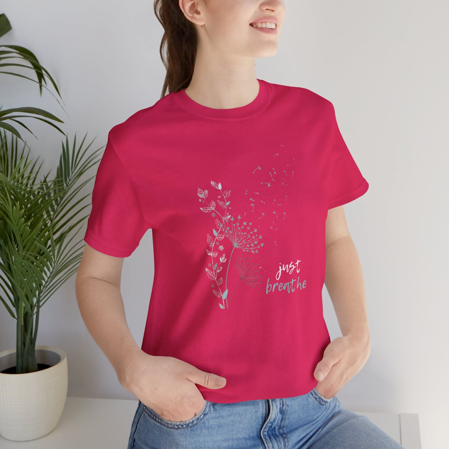 Just Breathe (Adult Unisex Tee Shirt)