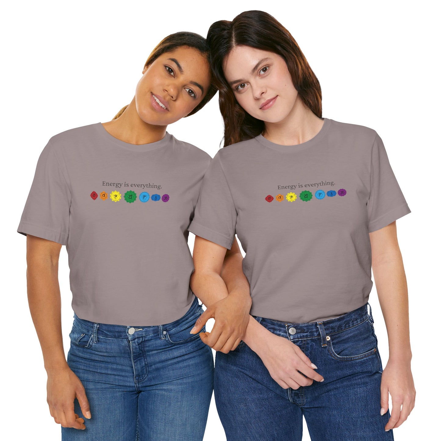 Energy is Everything -- Chakras (Adult Unisex Tee)