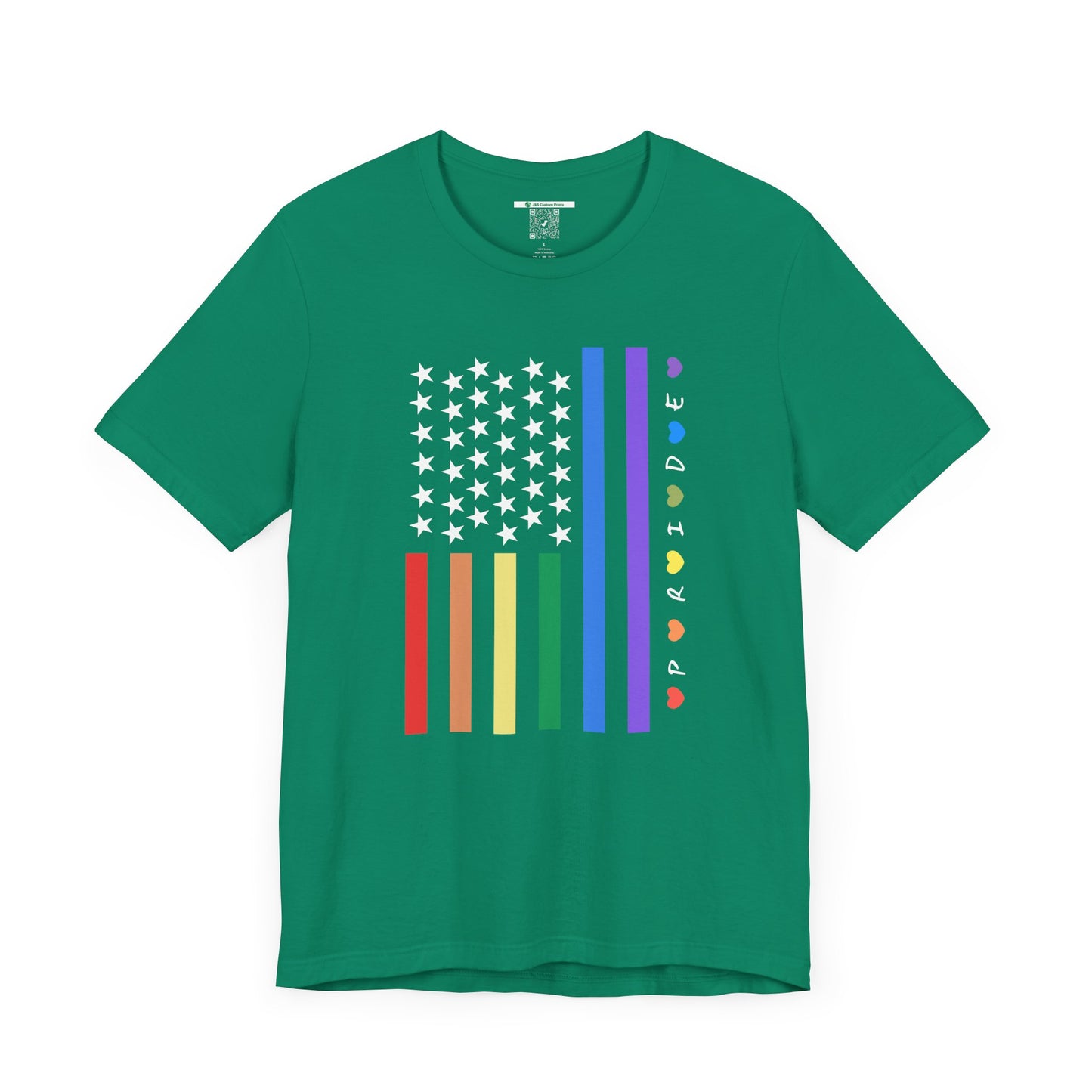 Pride Flag (Adult Unisex Tee)