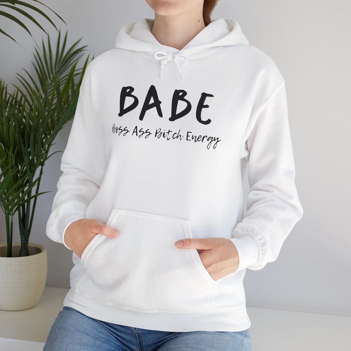 BABE (Adult Unisex Hooded Sweatshirt)