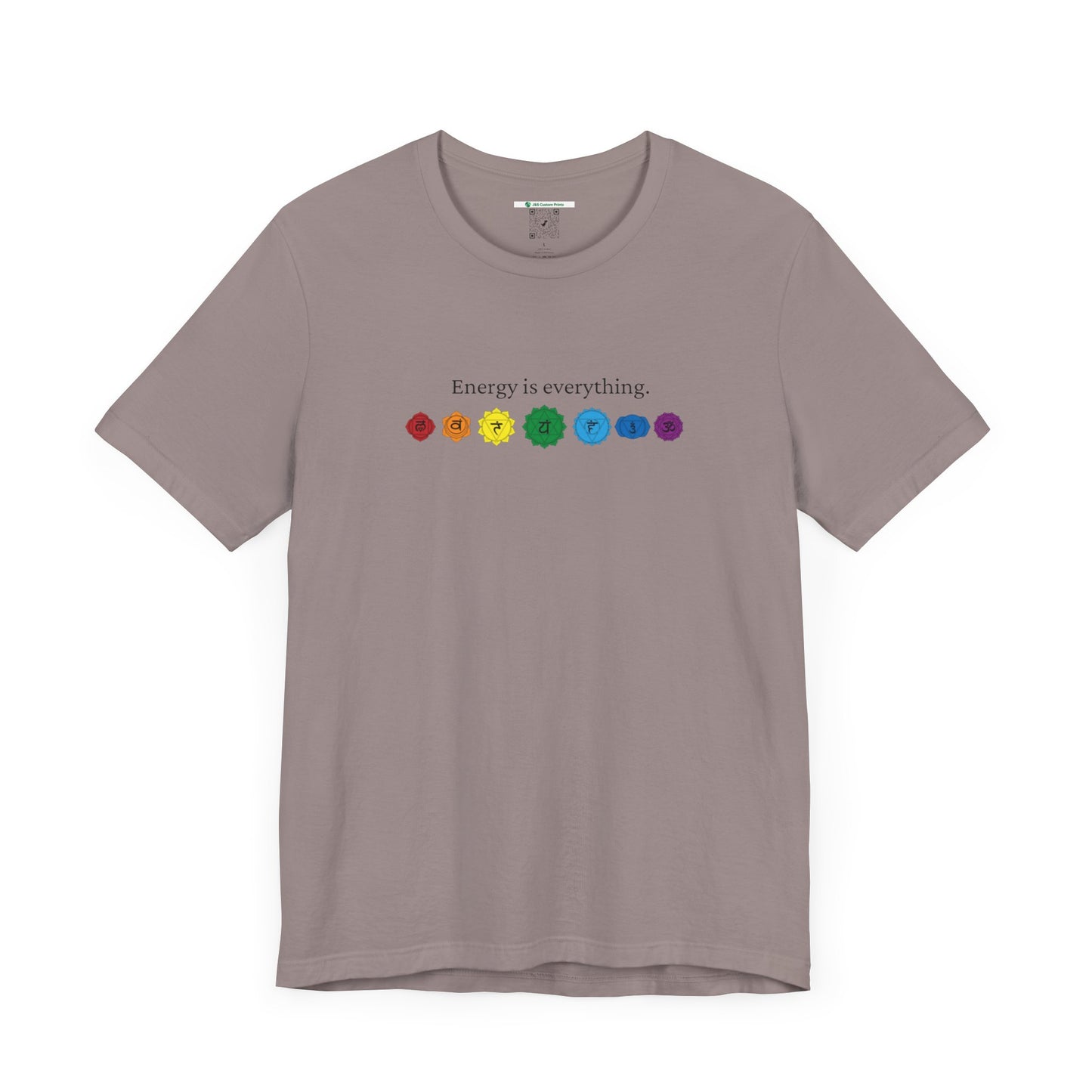 Energy is Everything -- Chakras (Adult Unisex Tee)