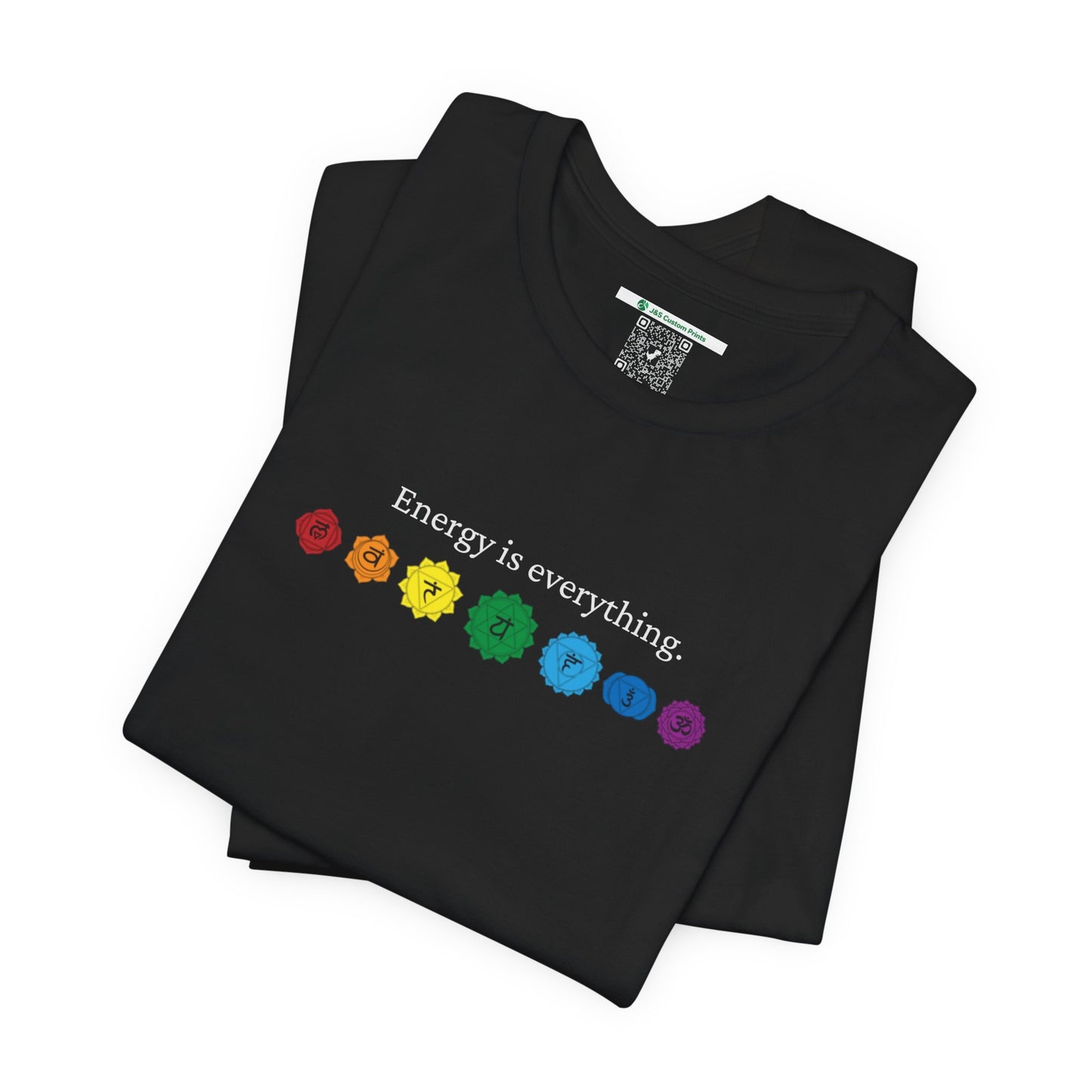Energy is Everything -- Chakras (Adult Unisex Tee)