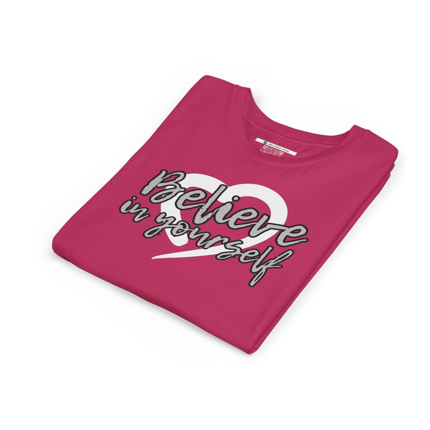 Believe In Yourself -- Gray (Youth Unisex Tee)