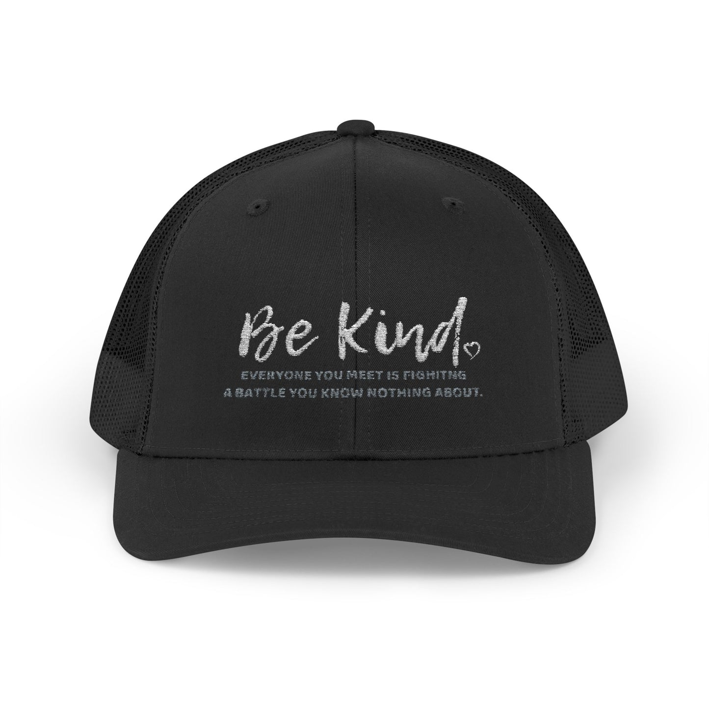 Be Kind (Embroidered Snapback Trucker Hat)
