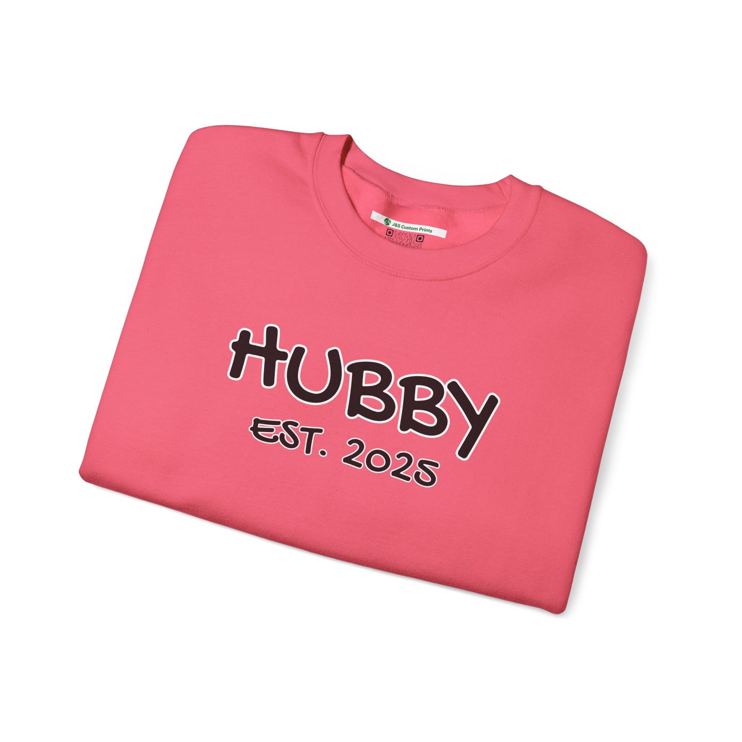 Matching Marriage Set -- "Hubby" (Adult Unisex Crewneck Sweatshirt)