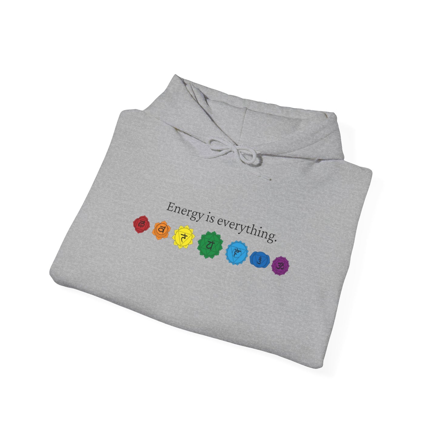Energy is Everything -- Chakras (Adult Unisex Hooded Sweatshirt)
