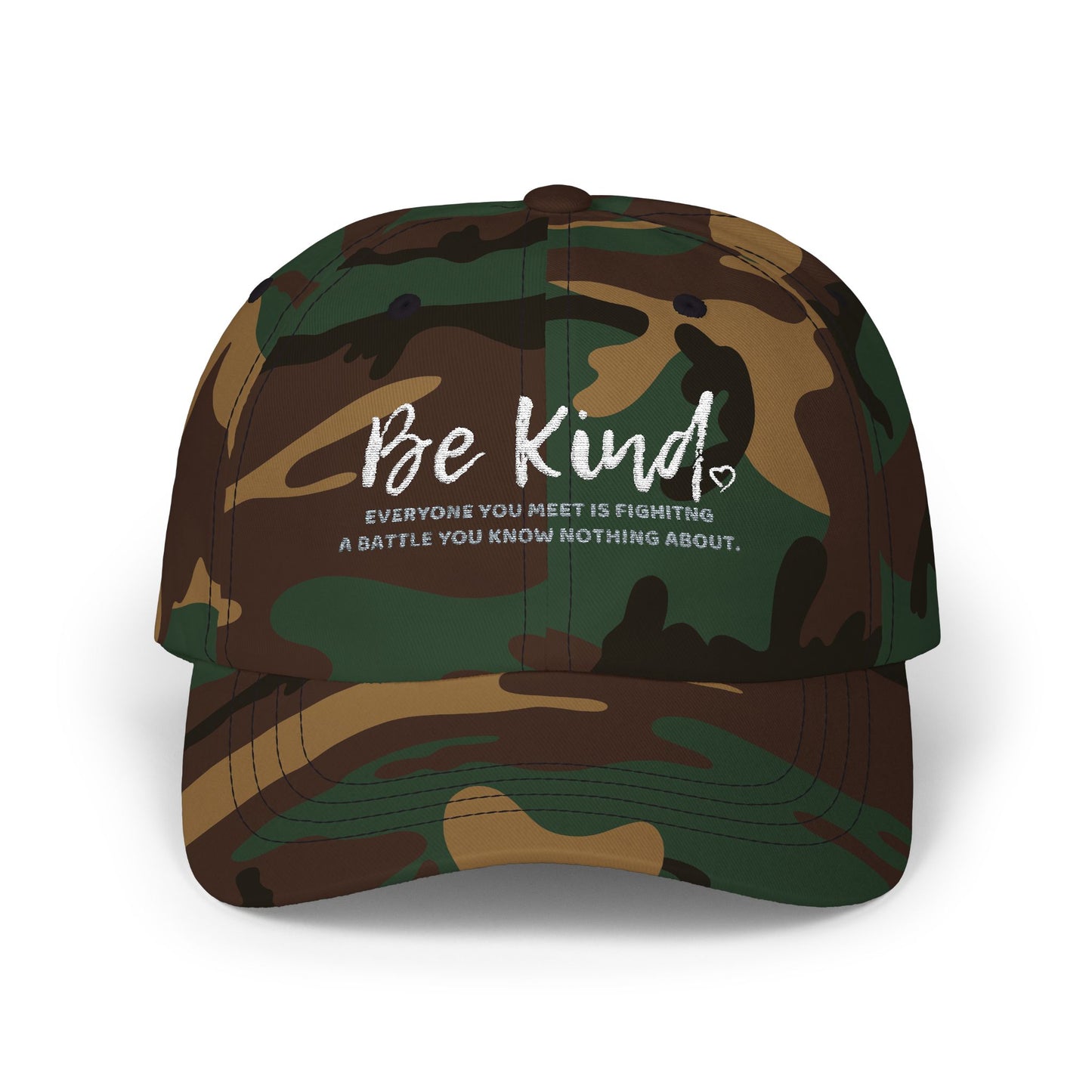Be Kind (Embroidered Classic Dad Cap)