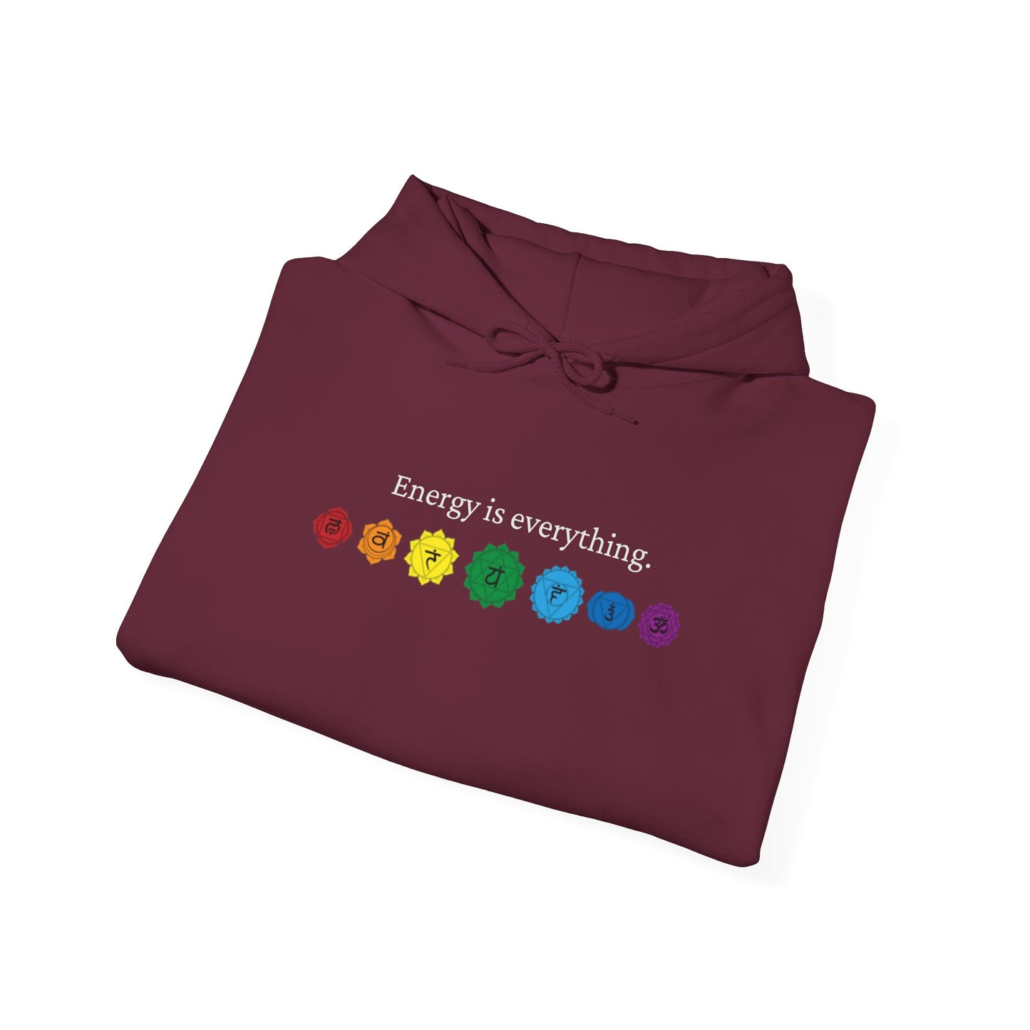 Energy is Everything -- Chakras (Adult Unisex Hooded Sweatshirt)