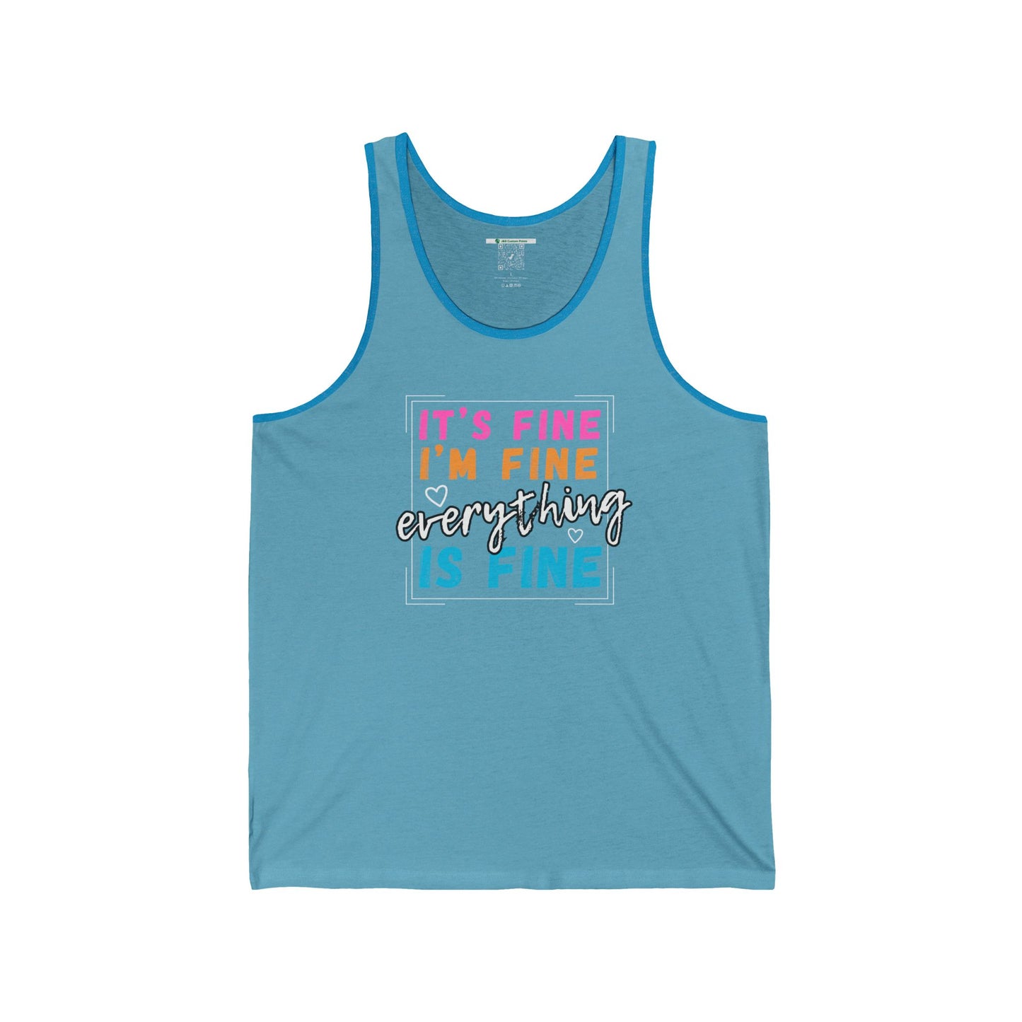 Everything Is Fine (Adult Unisex Tank Top)