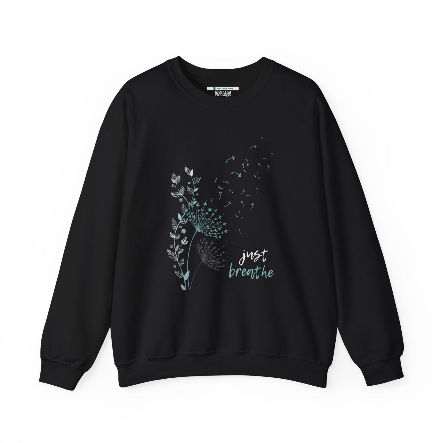 Just Breathe (Adult Unisex Crewneck Sweatshirt)