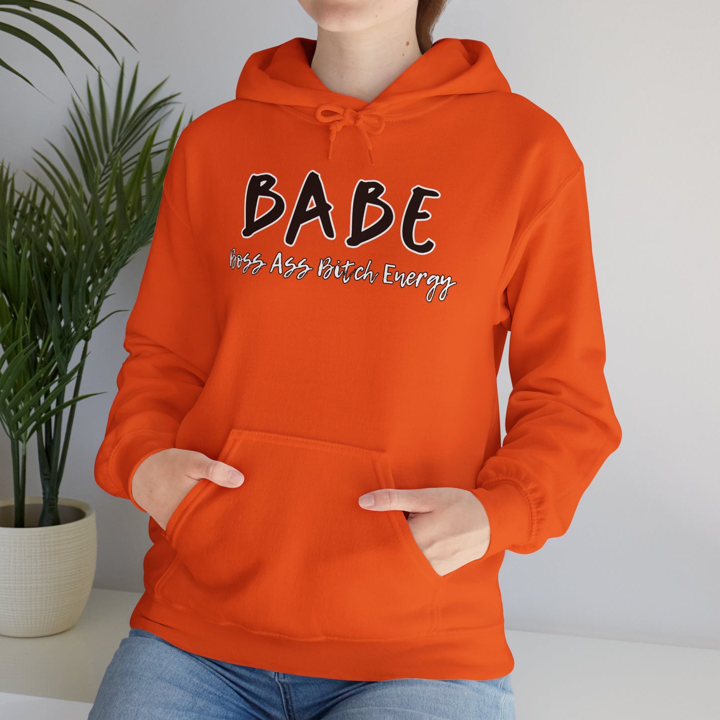 BABE (Adult Unisex Hooded Sweatshirt)