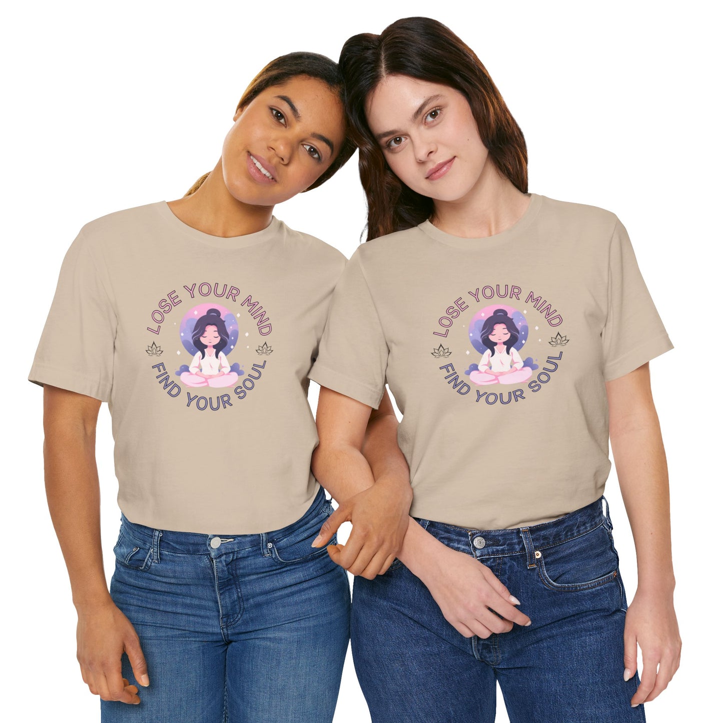 Mindful Awareness -- Meditation (Adult Unisex Tee)