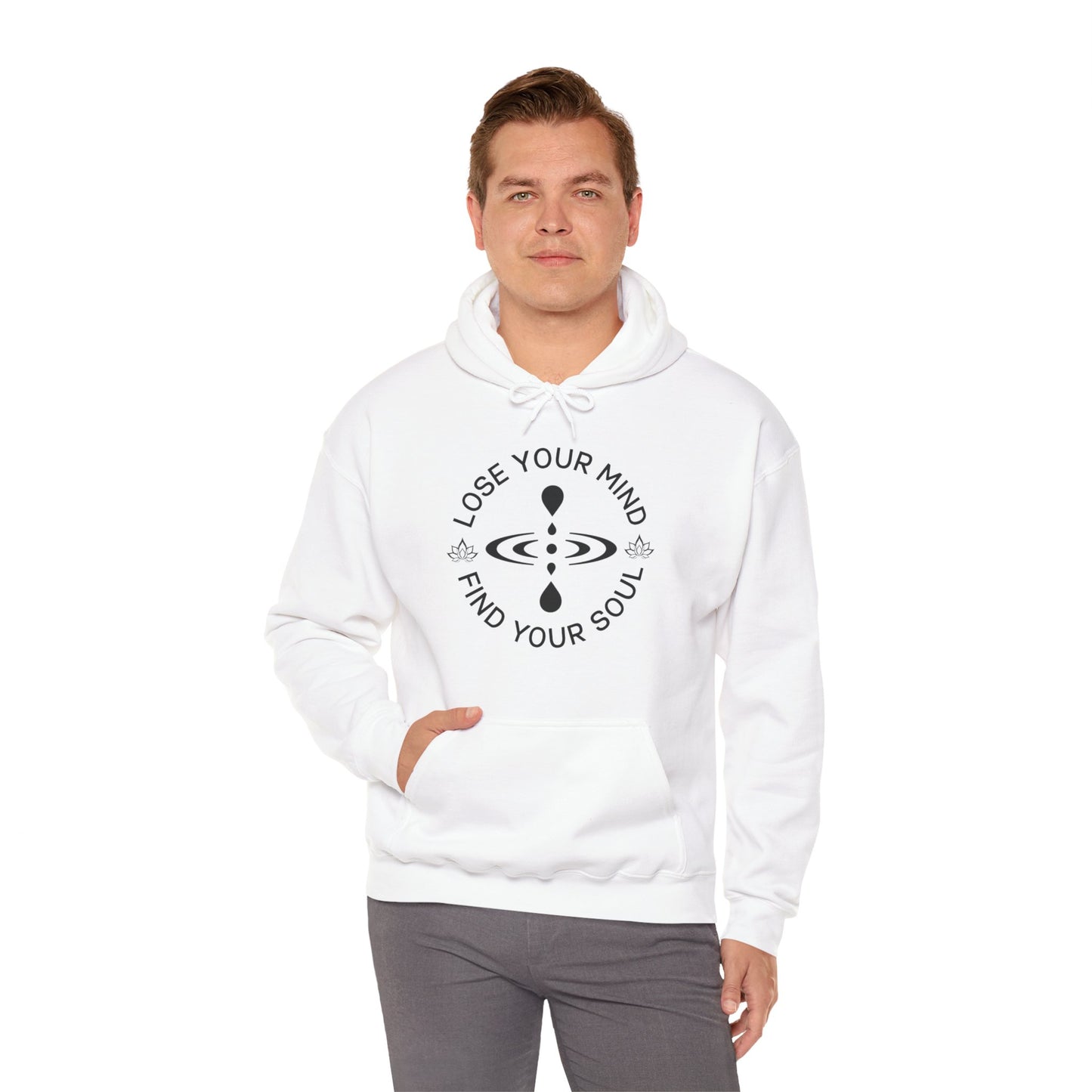 Mindful Awareness -- Icon (Adult Unisex Hooded Sweatshirt)