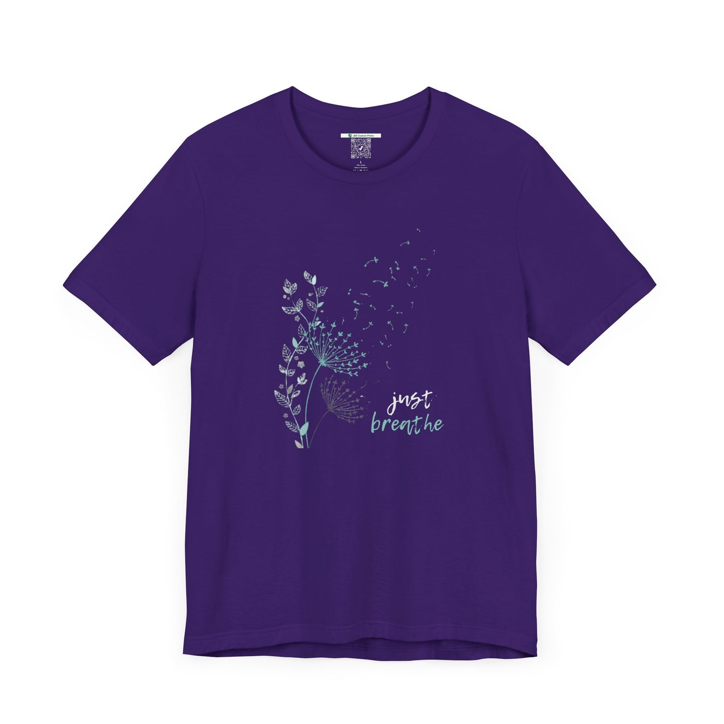 Just Breathe (Adult Unisex Tee Shirt)