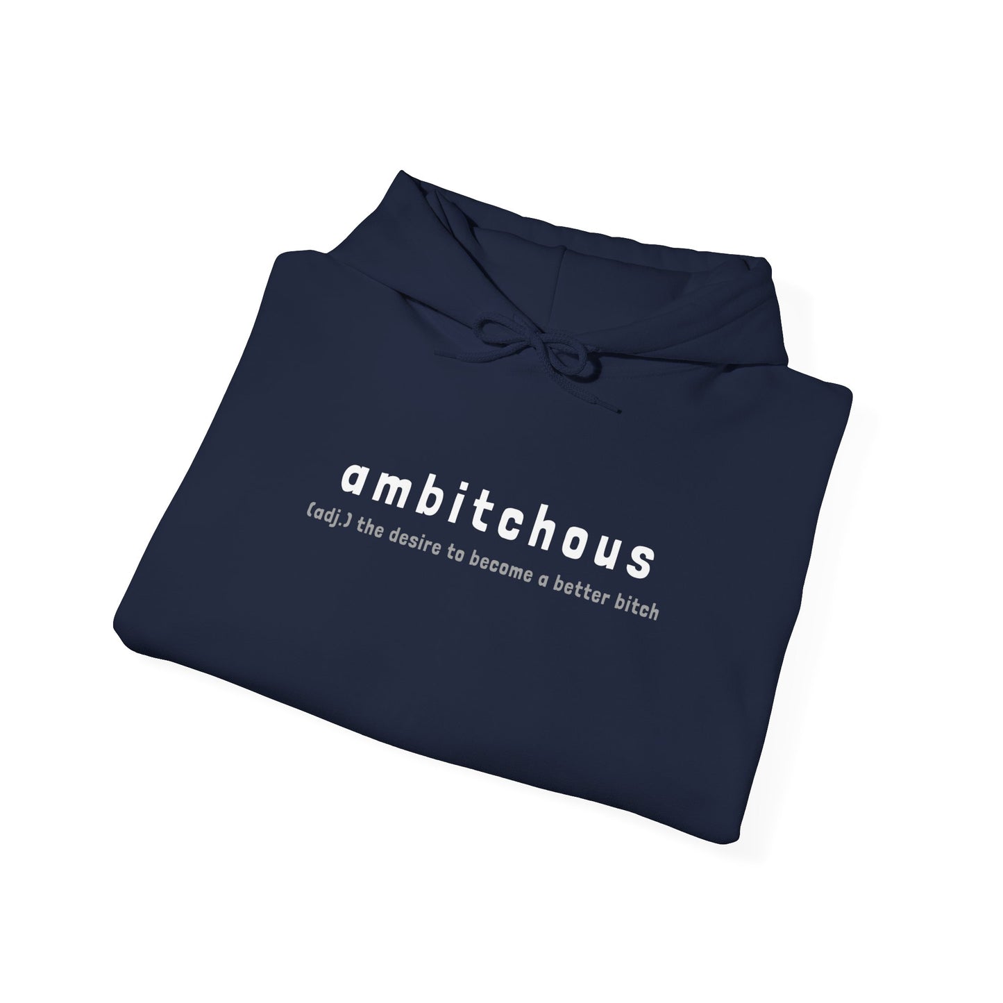 Ambitchous (Adult Unisex Hooded Sweatshirt)