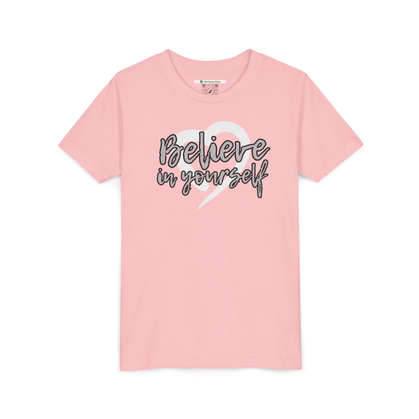 Believe In Yourself -- Gray (Youth Unisex Tee)