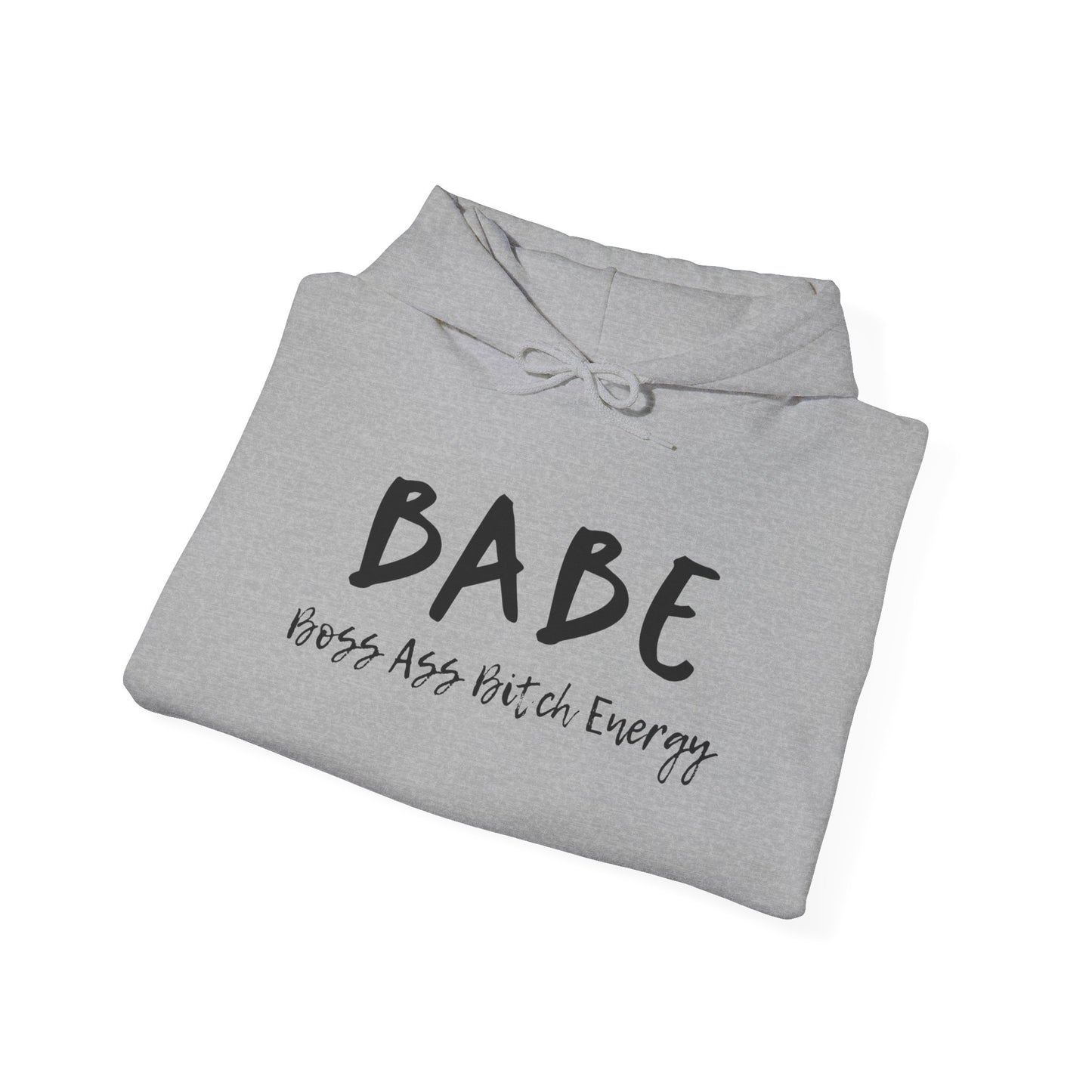 BABE (Adult Unisex Hooded Sweatshirt)