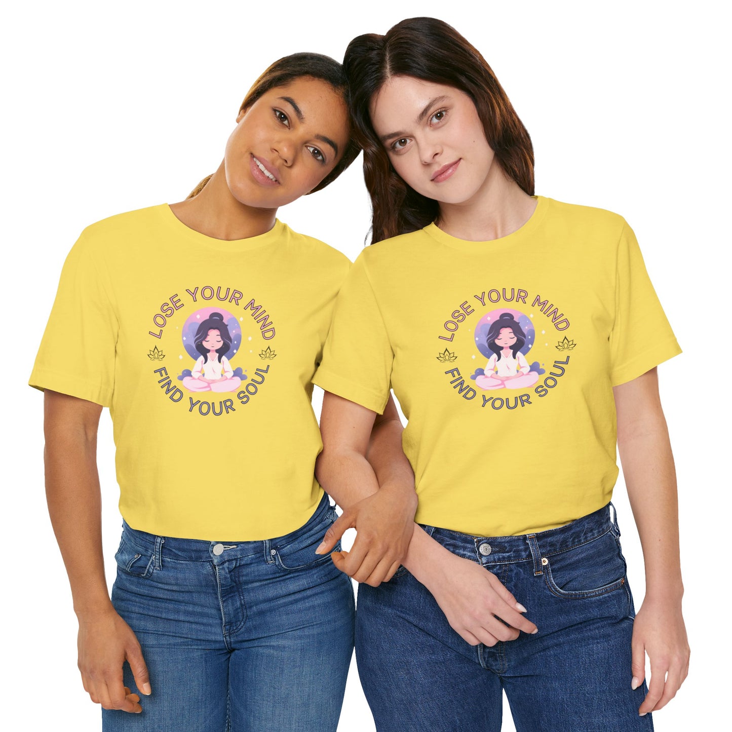 Mindful Awareness -- Meditation (Adult Unisex Tee)