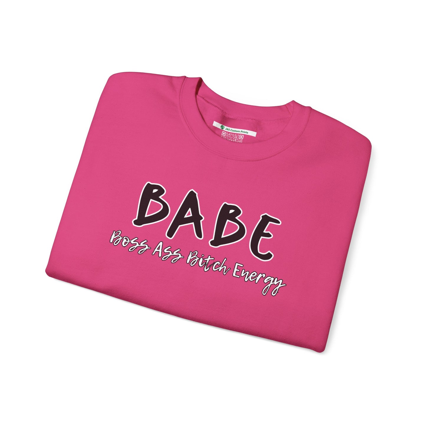 BABE (Adult Unisex Crewneck Sweatshirt)