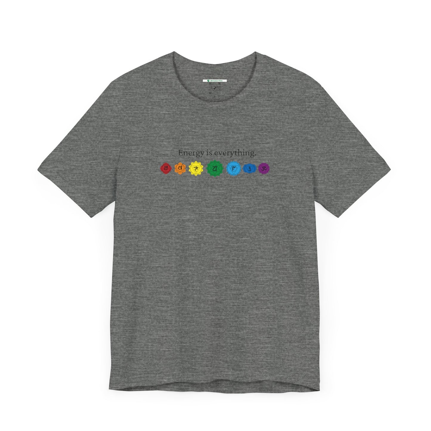 Energy is Everything -- Chakras (Adult Unisex Tee)