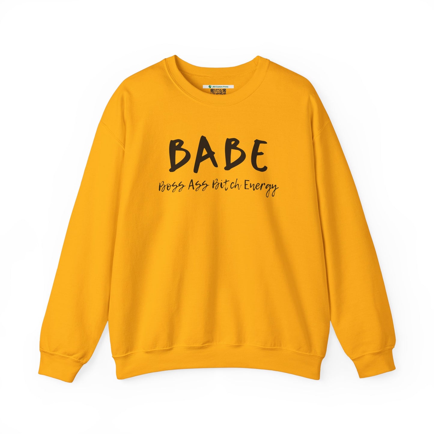 BABE (Adult Unisex Crewneck Sweatshirt)