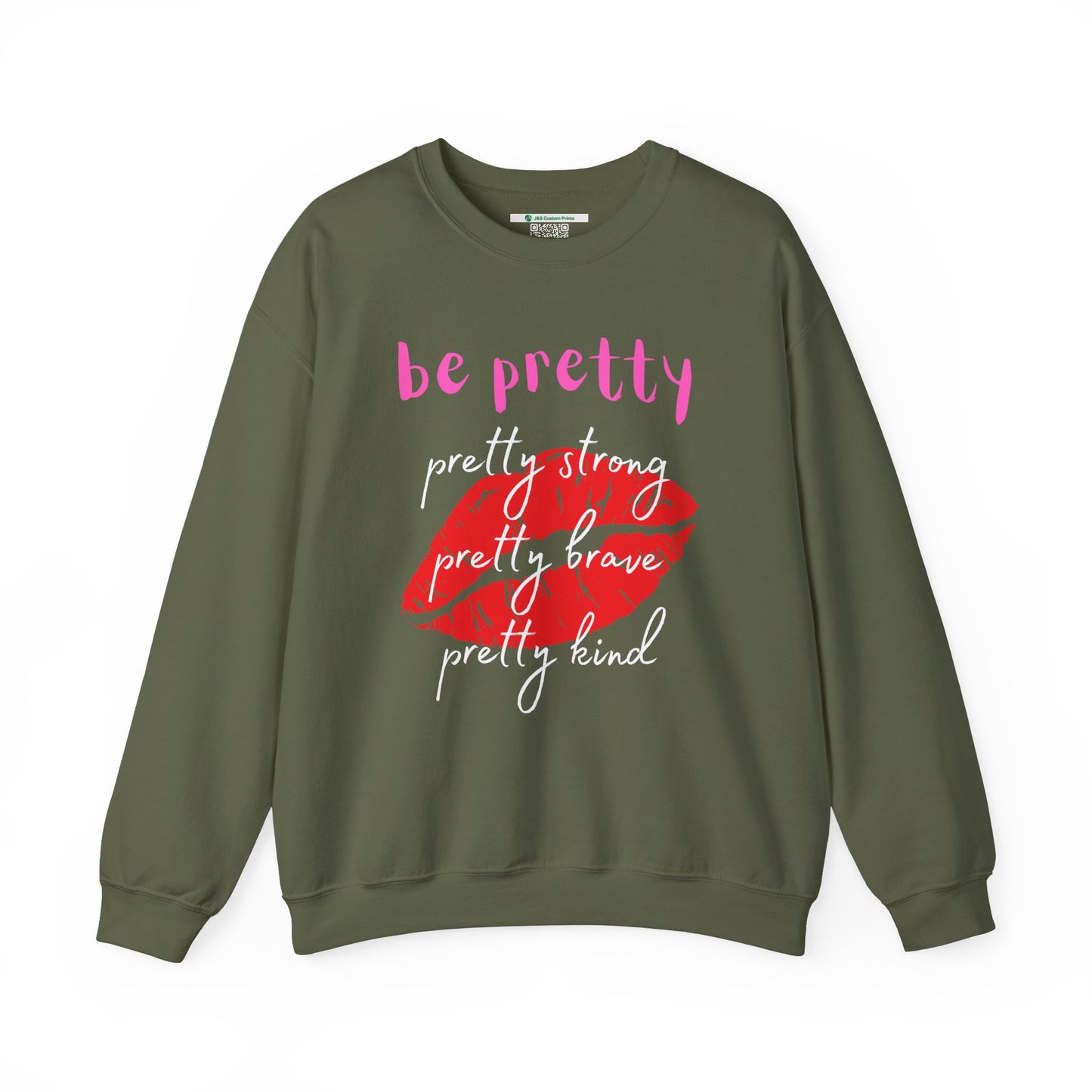 Be Pretty (Adult Unisex Crewneck Sweatshirt)