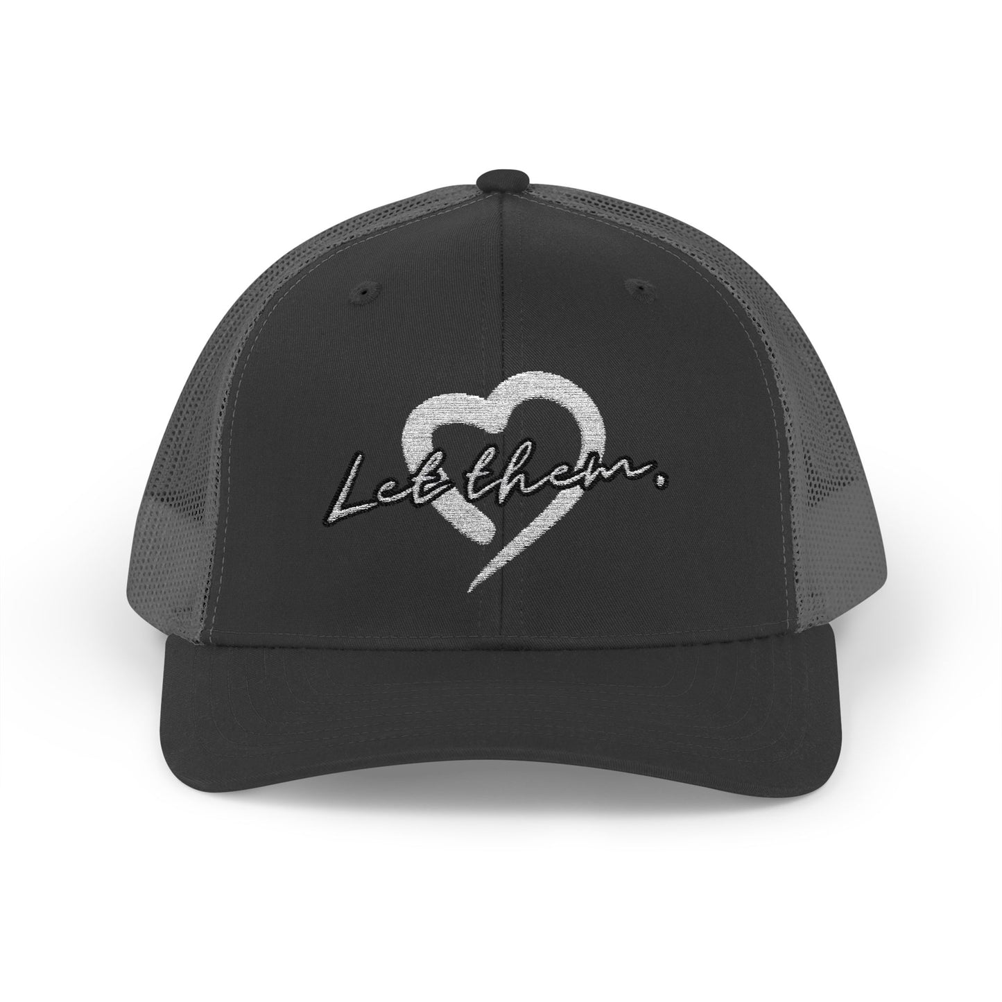 Let Them (Embroidered Snapback Trucker Hat) - J&S Custom Prints