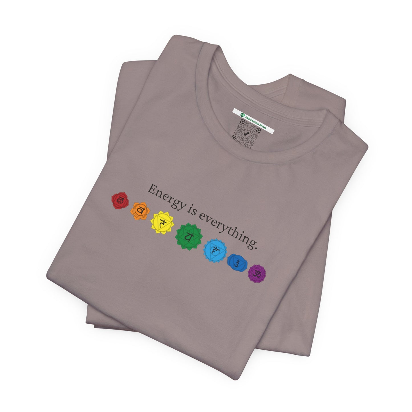 Energy is Everything -- Chakras (Adult Unisex Tee)