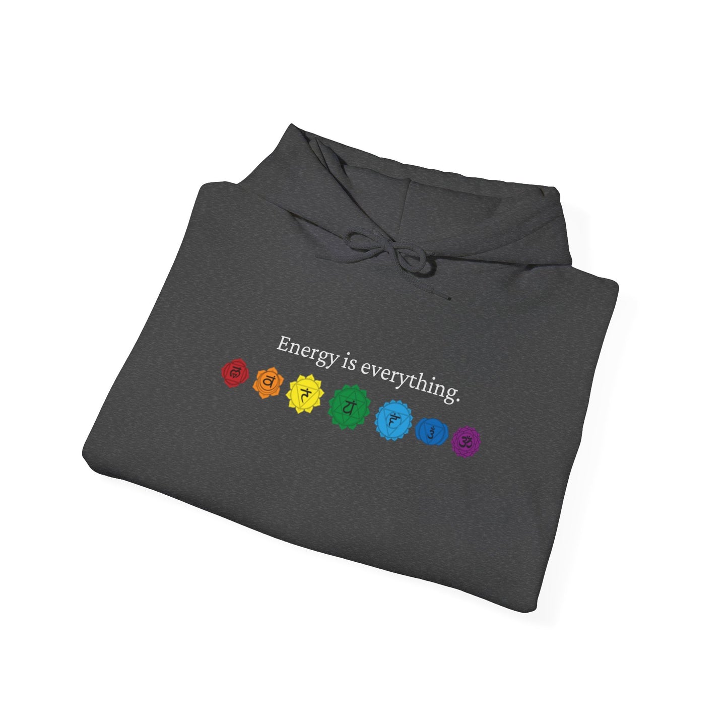 Energy is Everything -- Chakras (Adult Unisex Hooded Sweatshirt)