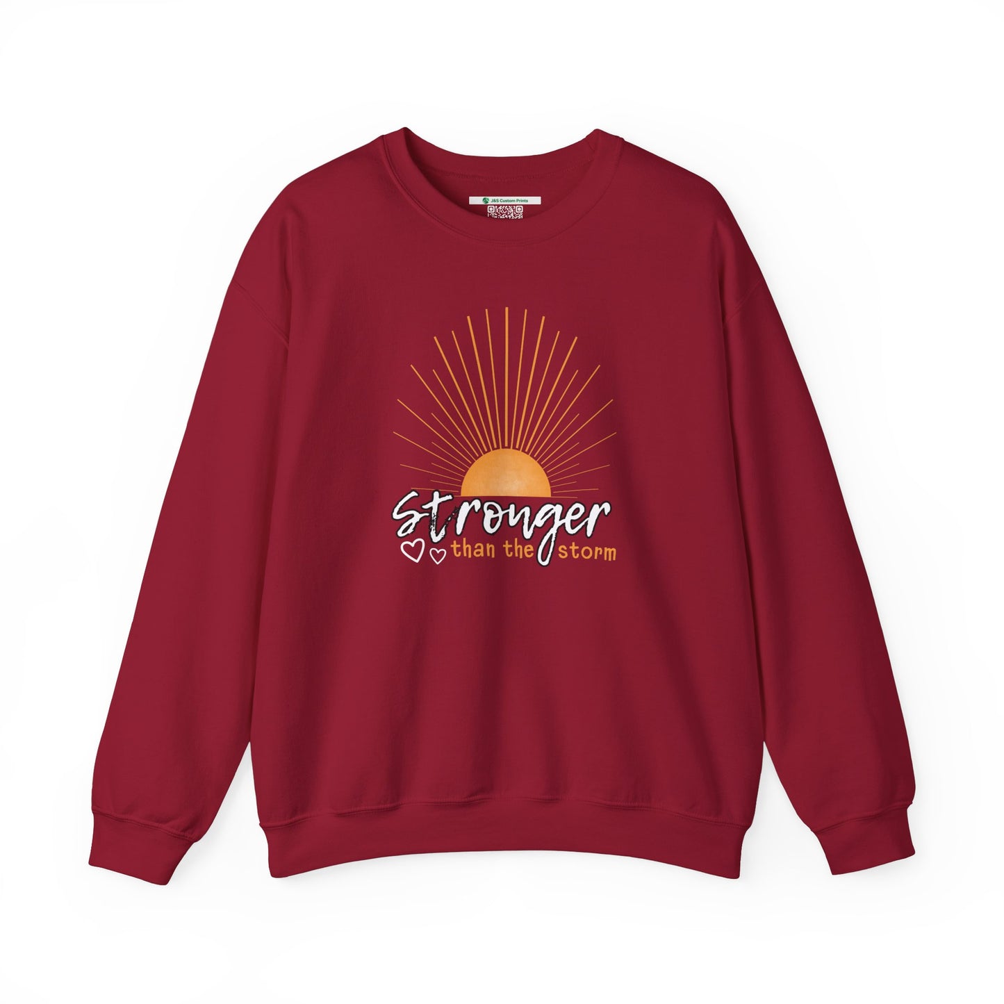 Stronger Than the Storm (Adult Unisex Crewneck Sweatshirt)