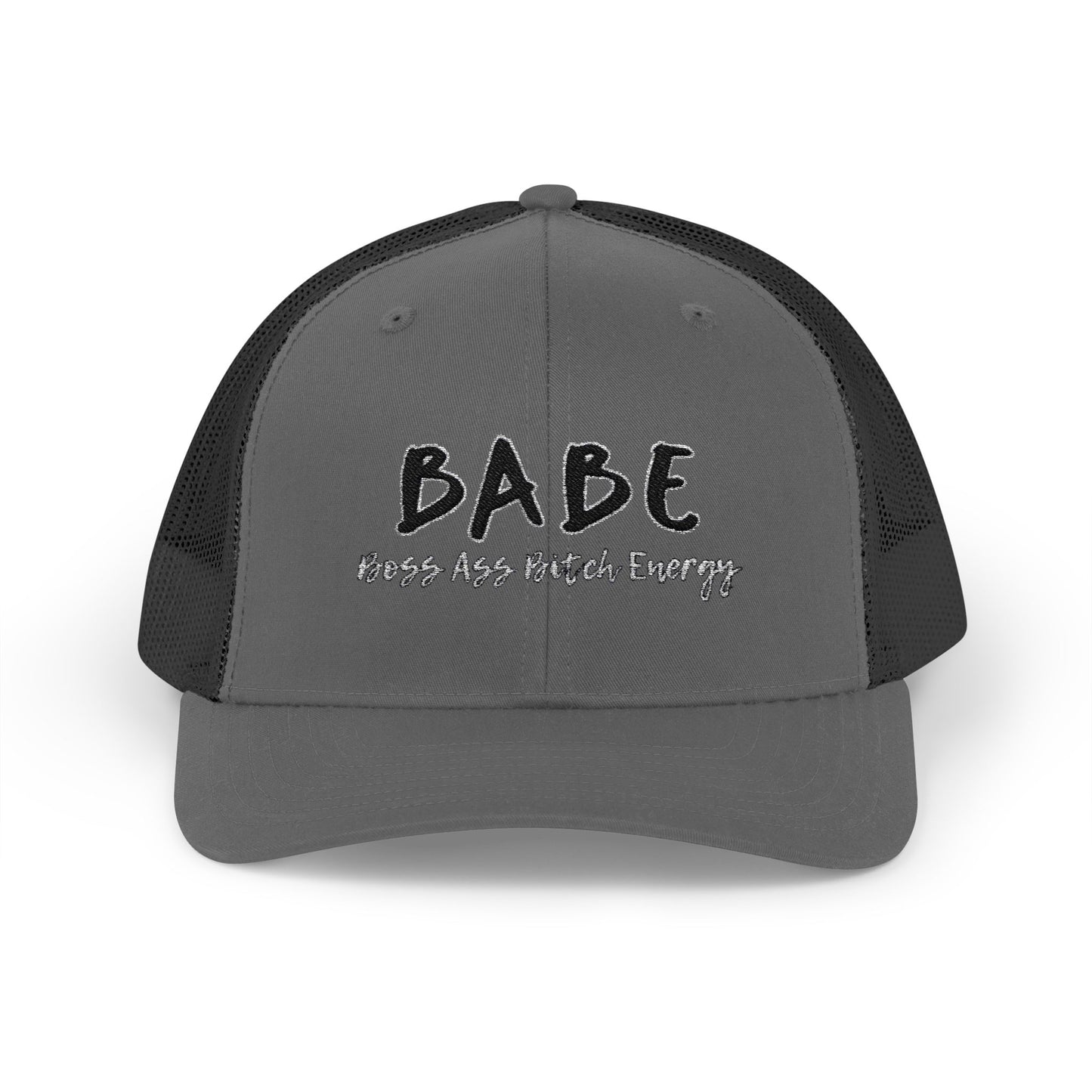 BABE (Embroidered Snapback Trucker Hat)