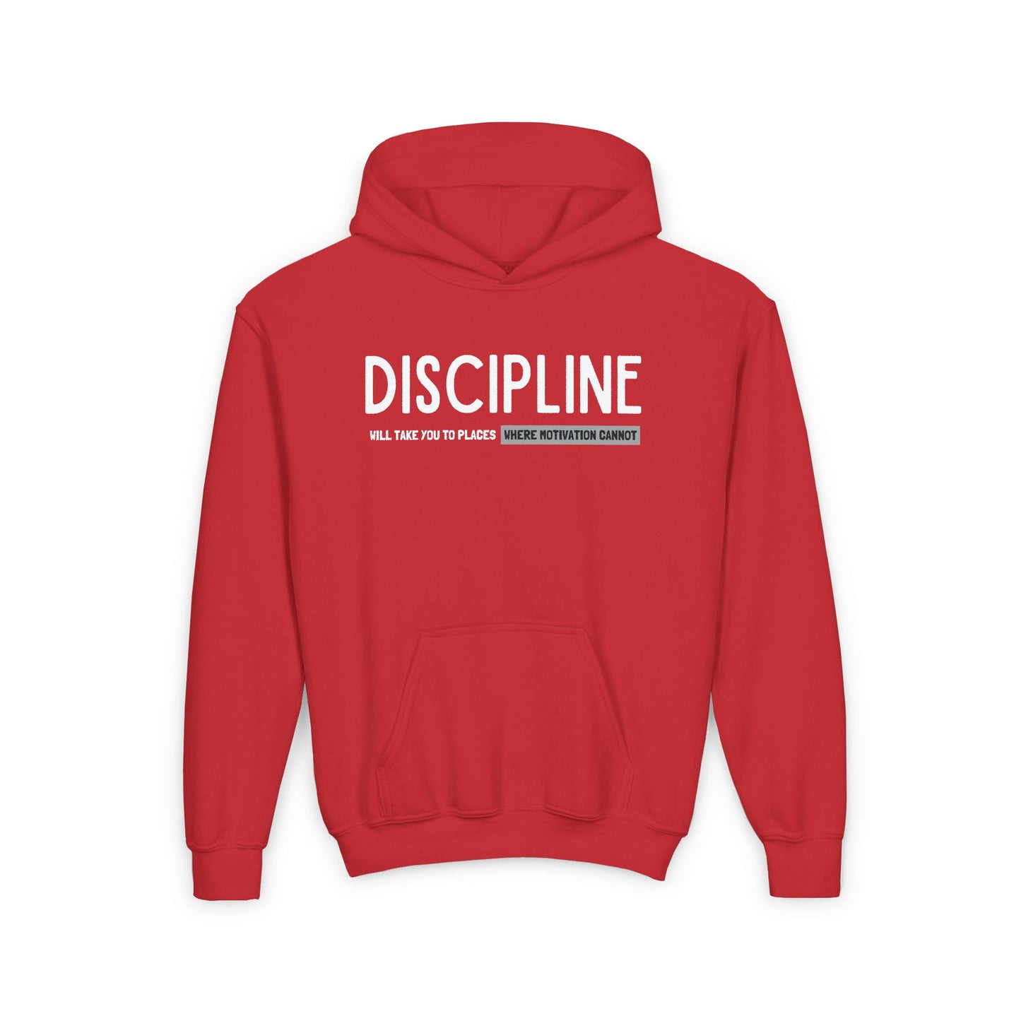 Discipline (Youth Unisex Hooded Sweatshirt)