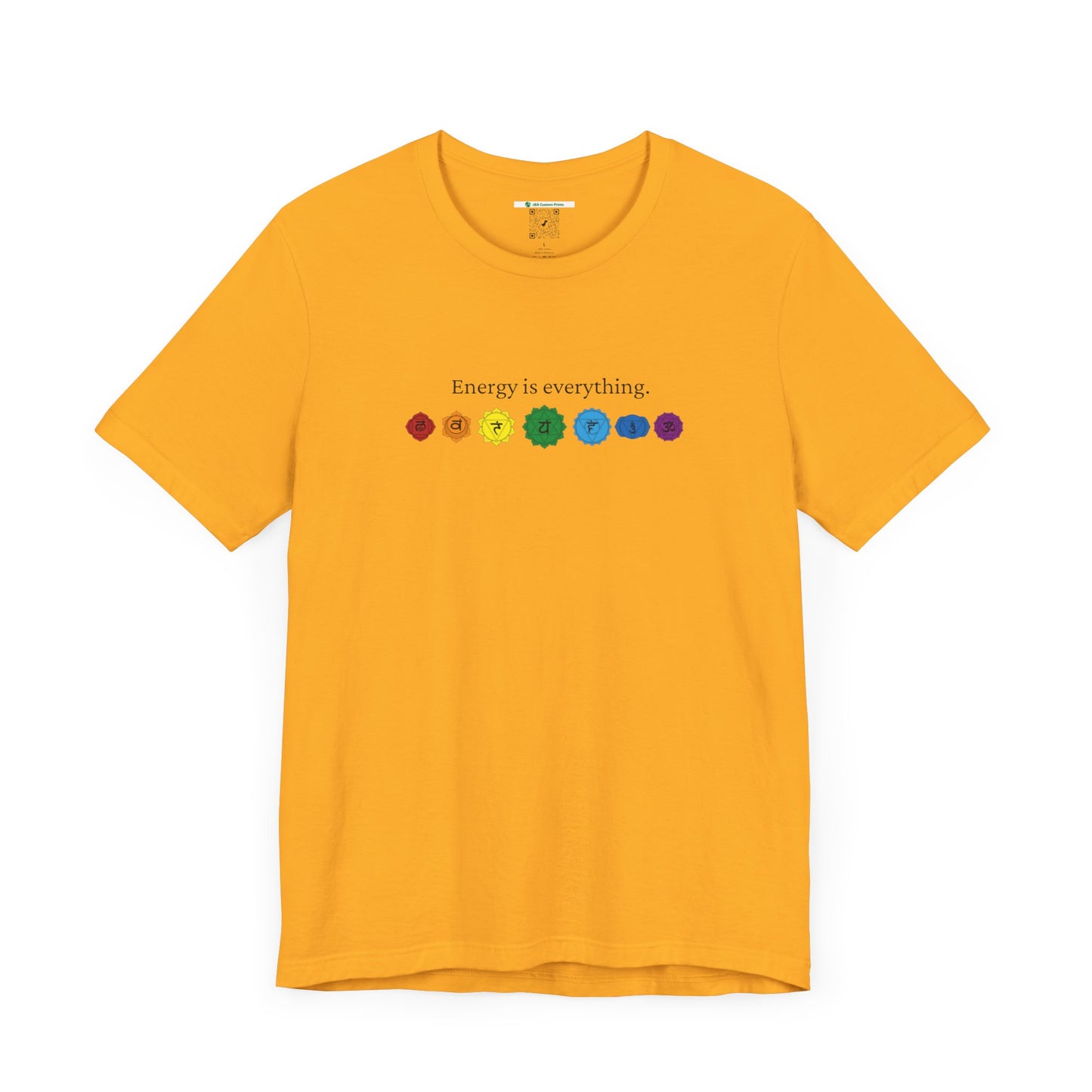 Energy is Everything -- Chakras (Adult Unisex Tee)