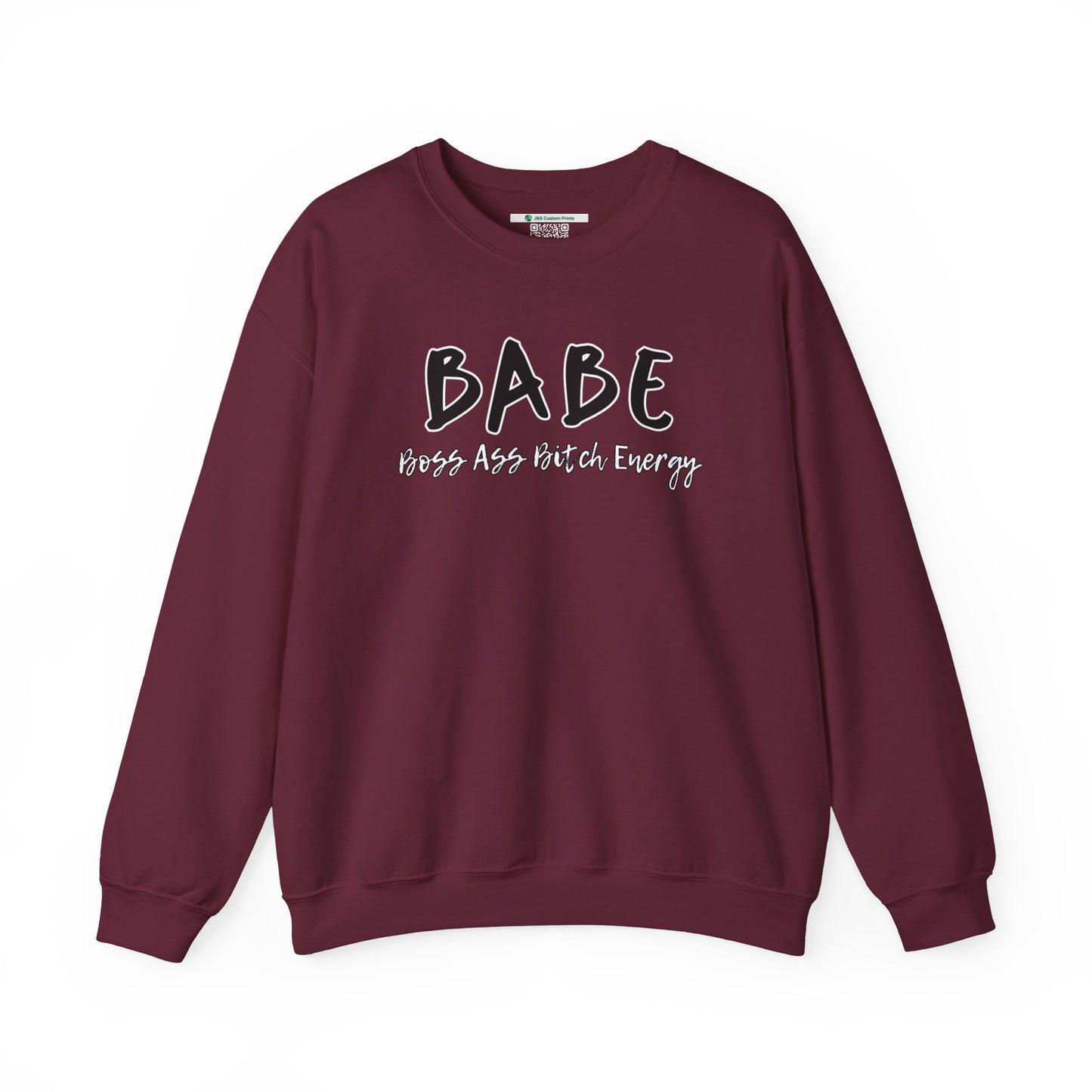 BABE (Adult Unisex Crewneck Sweatshirt)