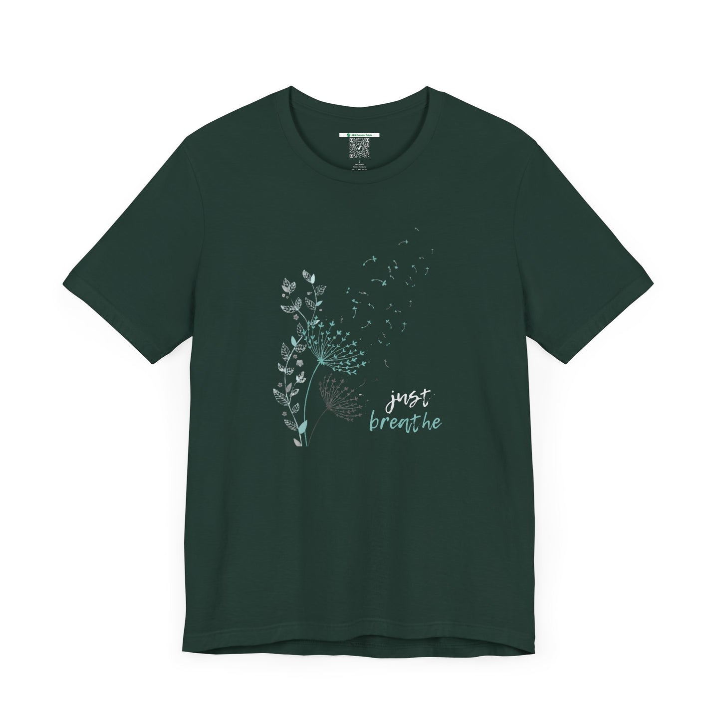 Just Breathe (Adult Unisex Tee Shirt)