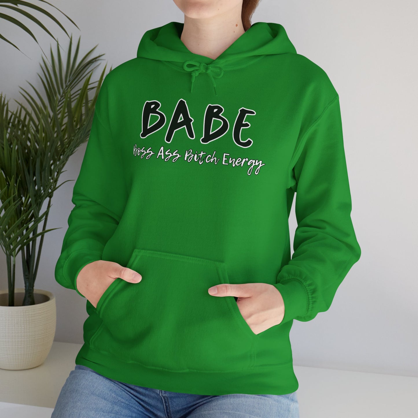 BABE (Adult Unisex Hooded Sweatshirt)