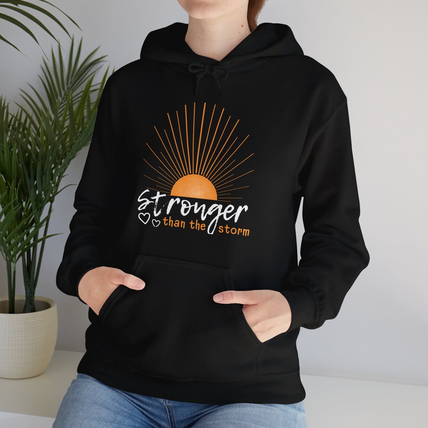 Stronger Than the Storm (Adult Unisex Hooded Sweatshirt)
