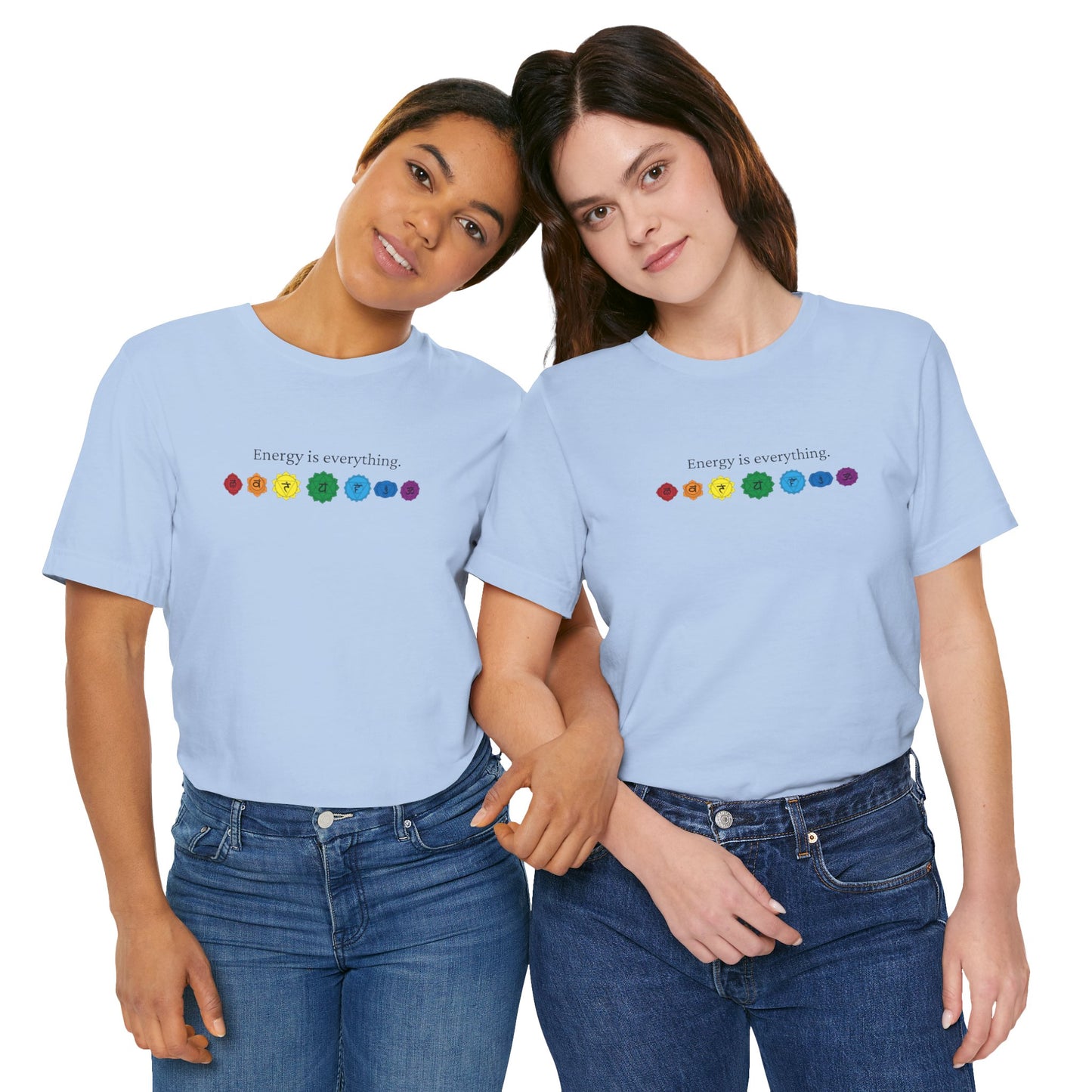 Energy is Everything -- Chakras (Adult Unisex Tee)
