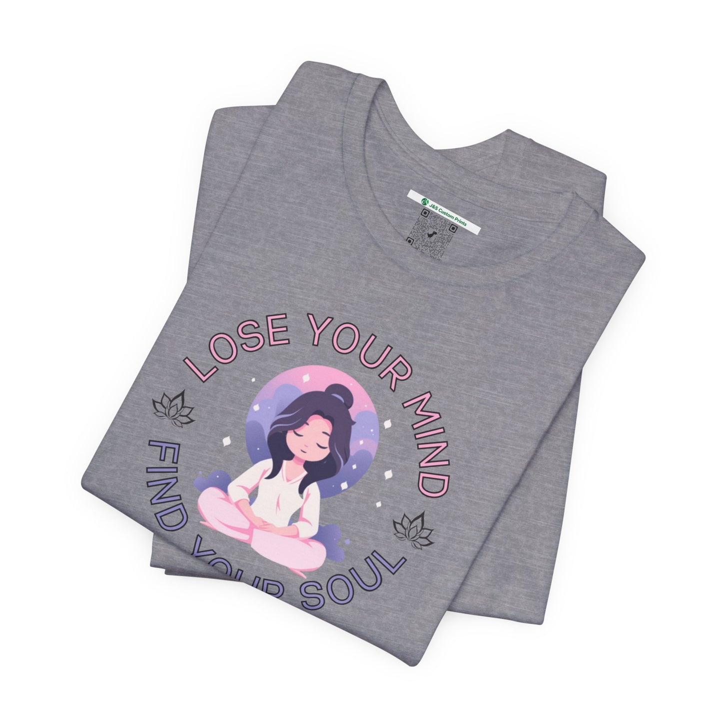 Mindful Awareness -- Meditation (Adult Unisex Tee)