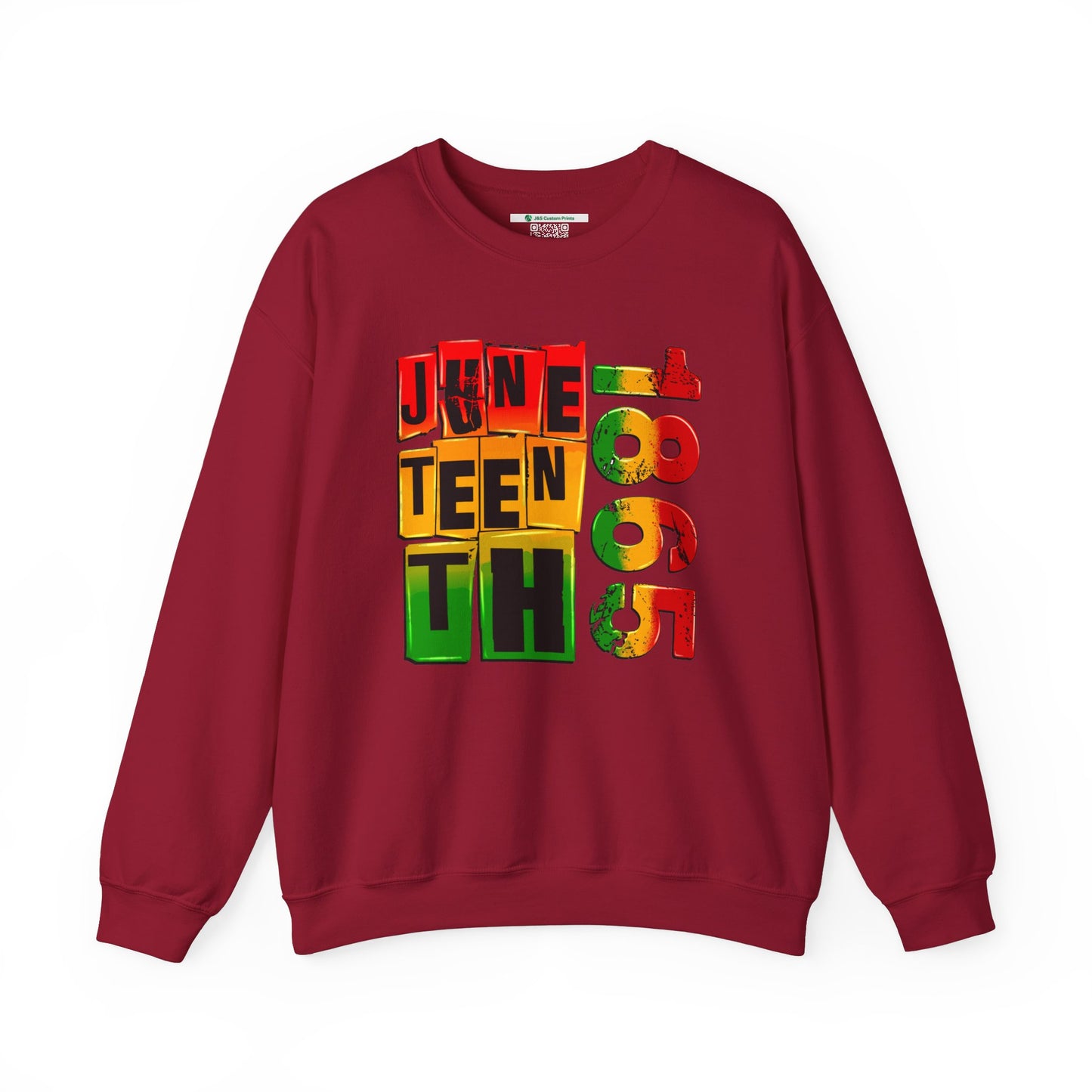 Juneteenth 1865 (Adult Unisex Crewneck Sweatshirt)