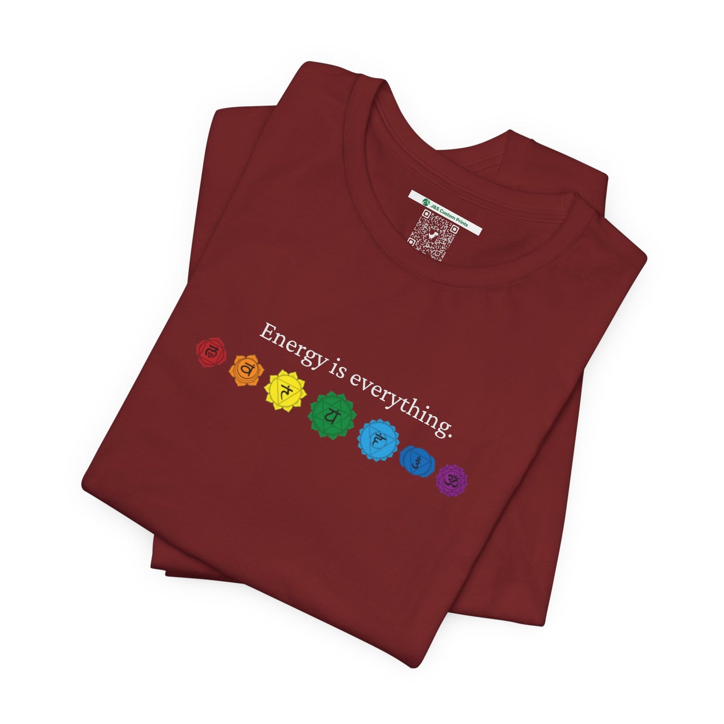 Energy is Everything -- Chakras (Adult Unisex Tee)