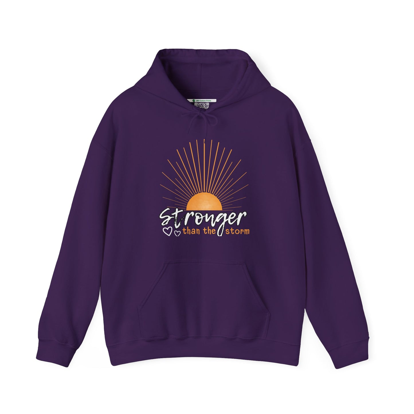 Stronger Than the Storm (Adult Unisex Hooded Sweatshirt)