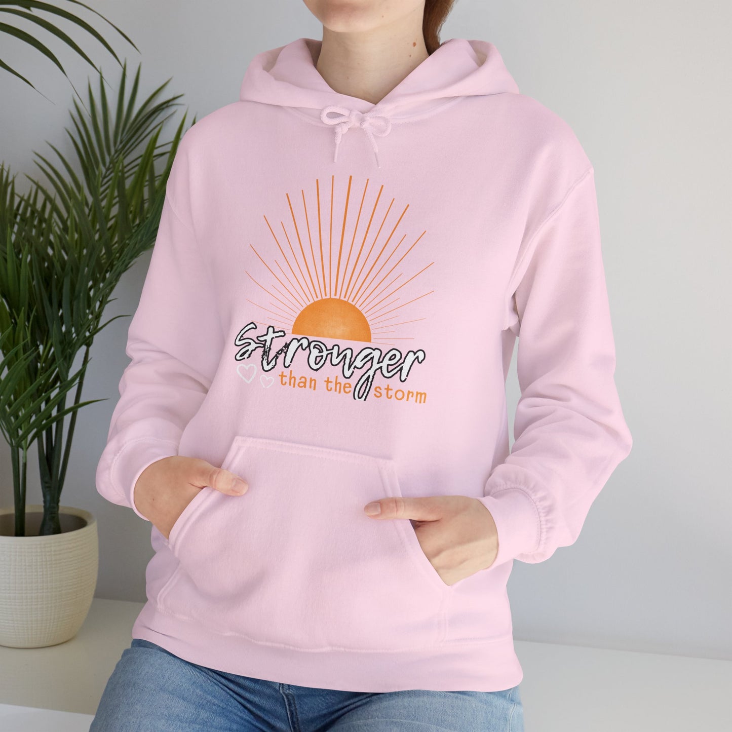 Stronger Than the Storm (Adult Unisex Hooded Sweatshirt)