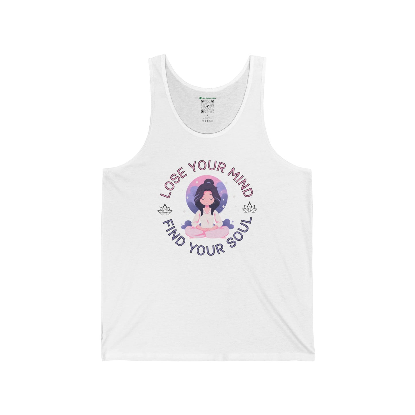 Mindful Awareness -- Meditation (Adult Unisex Tank Top)