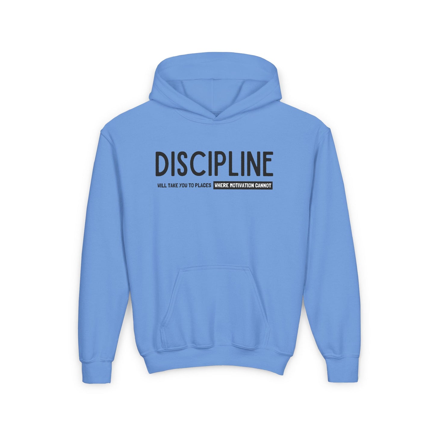 Discipline (Youth Unisex Hooded Sweatshirt)