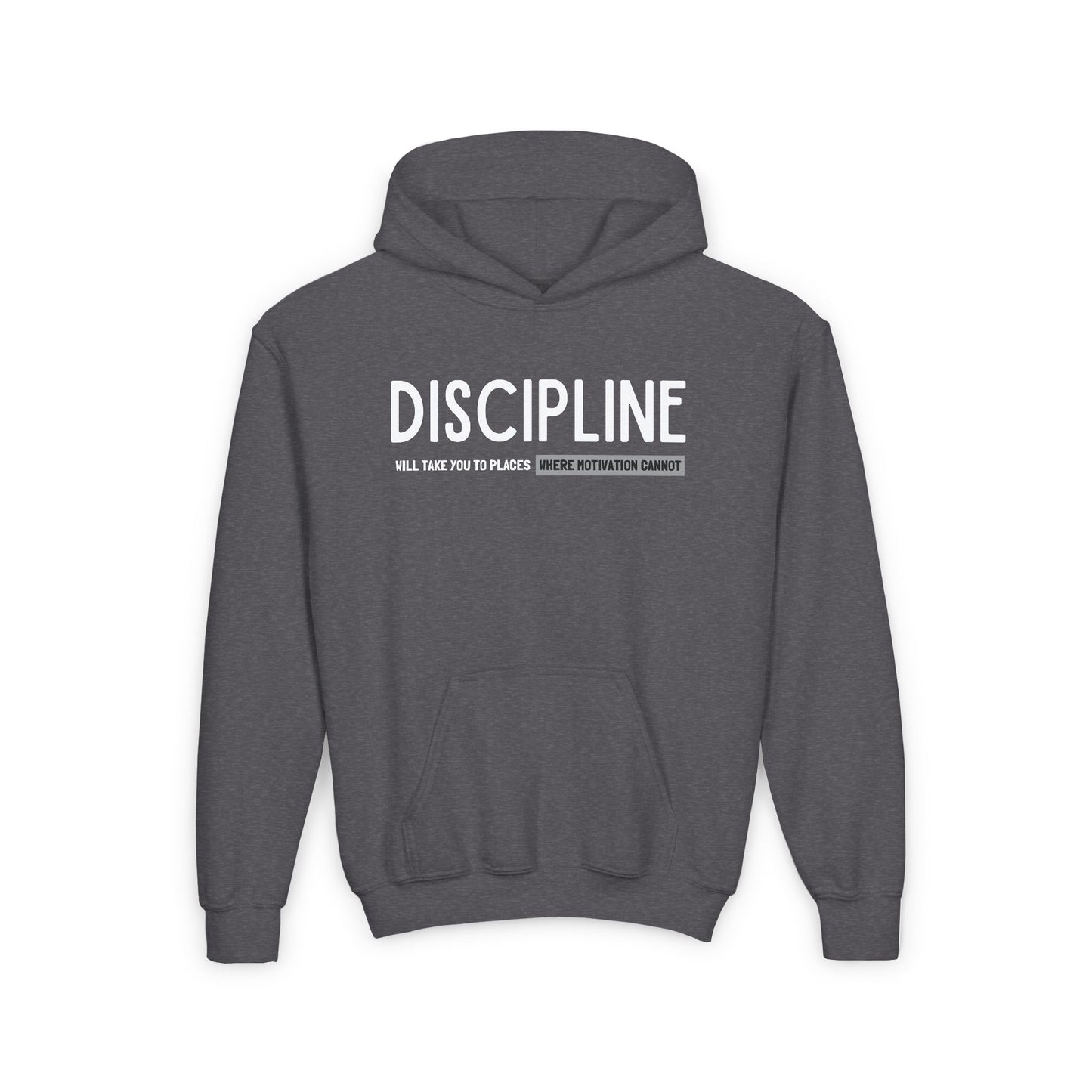 Discipline (Youth Unisex Hooded Sweatshirt)