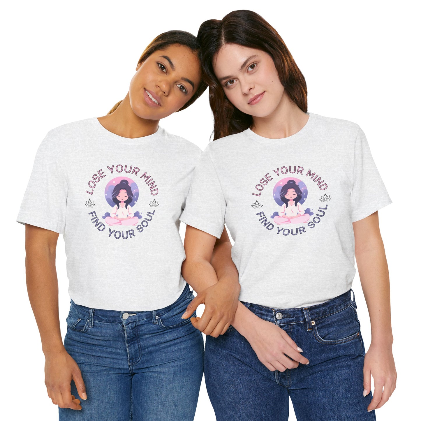 Mindful Awareness -- Meditation (Adult Unisex Tee)